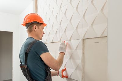 Tin Wall Tile Installation